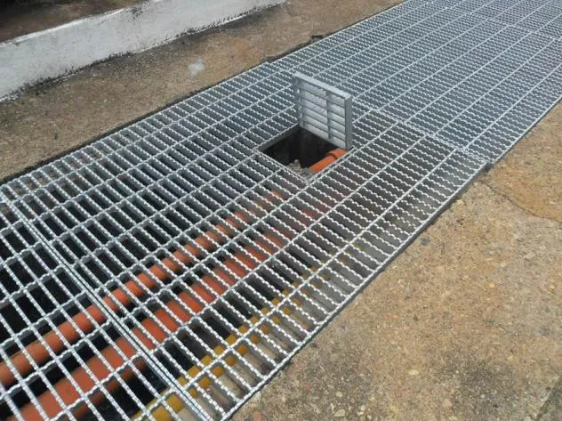 press-locked steel grating