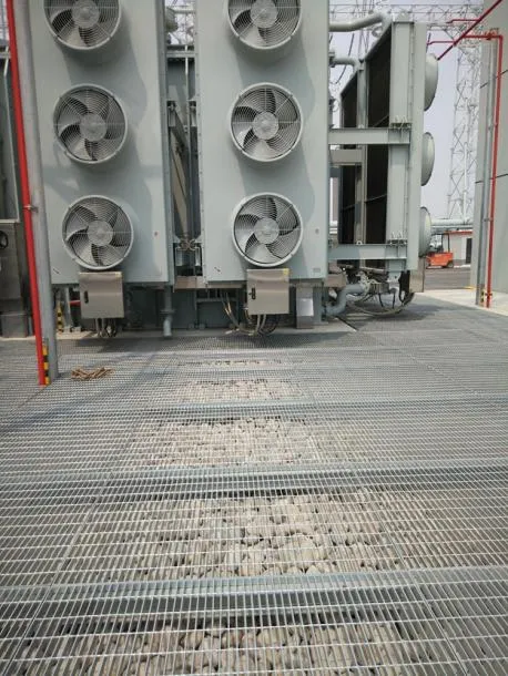 galvanised walkway grating