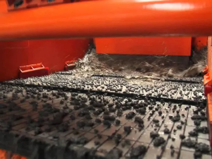 metal grate walkway