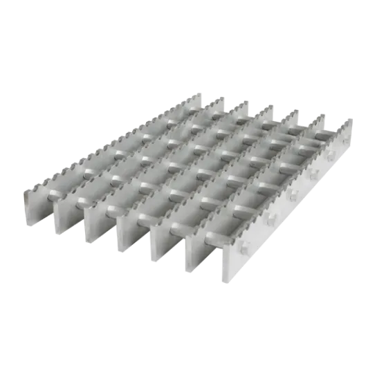 open steel grating